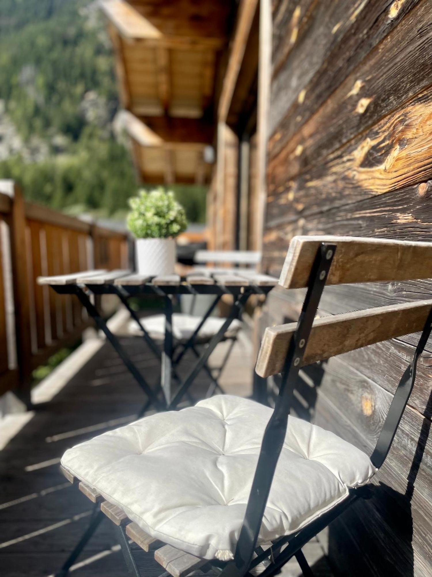 Chalet Le Petit Nicolas, Jacuzzi, Vue Mont Blanc Chamonix Exterior photo